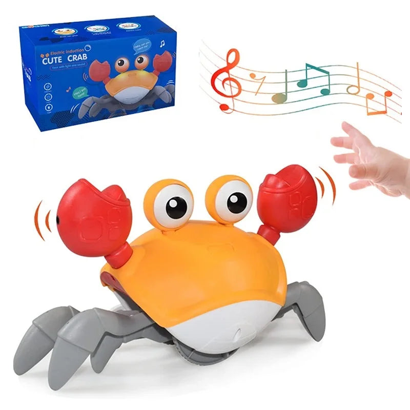 Fleeing Crab™ - Interactive Crawling Toy.