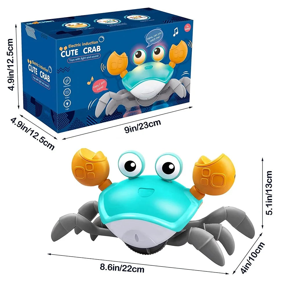 Fleeing Crab™ - Interactive Crawling Toy.