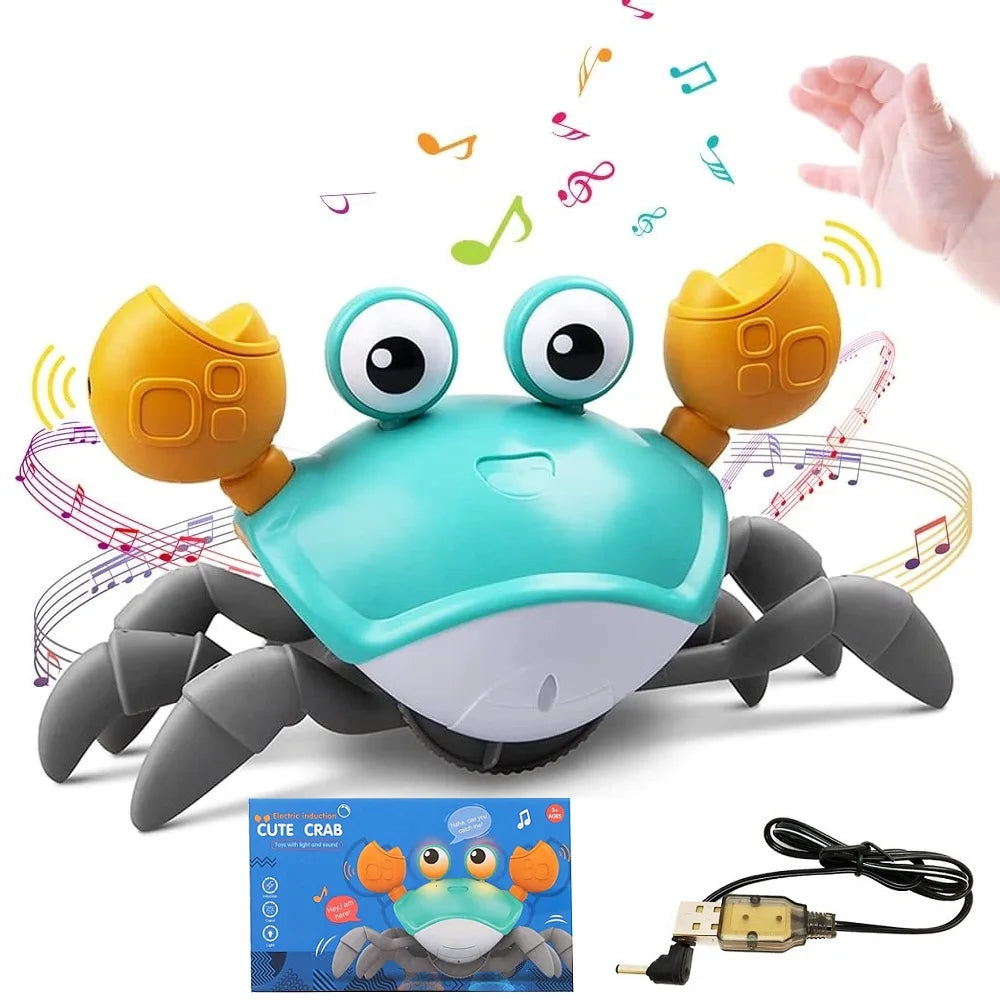 Fleeing Crab™ - Interactive Crawling Toy.