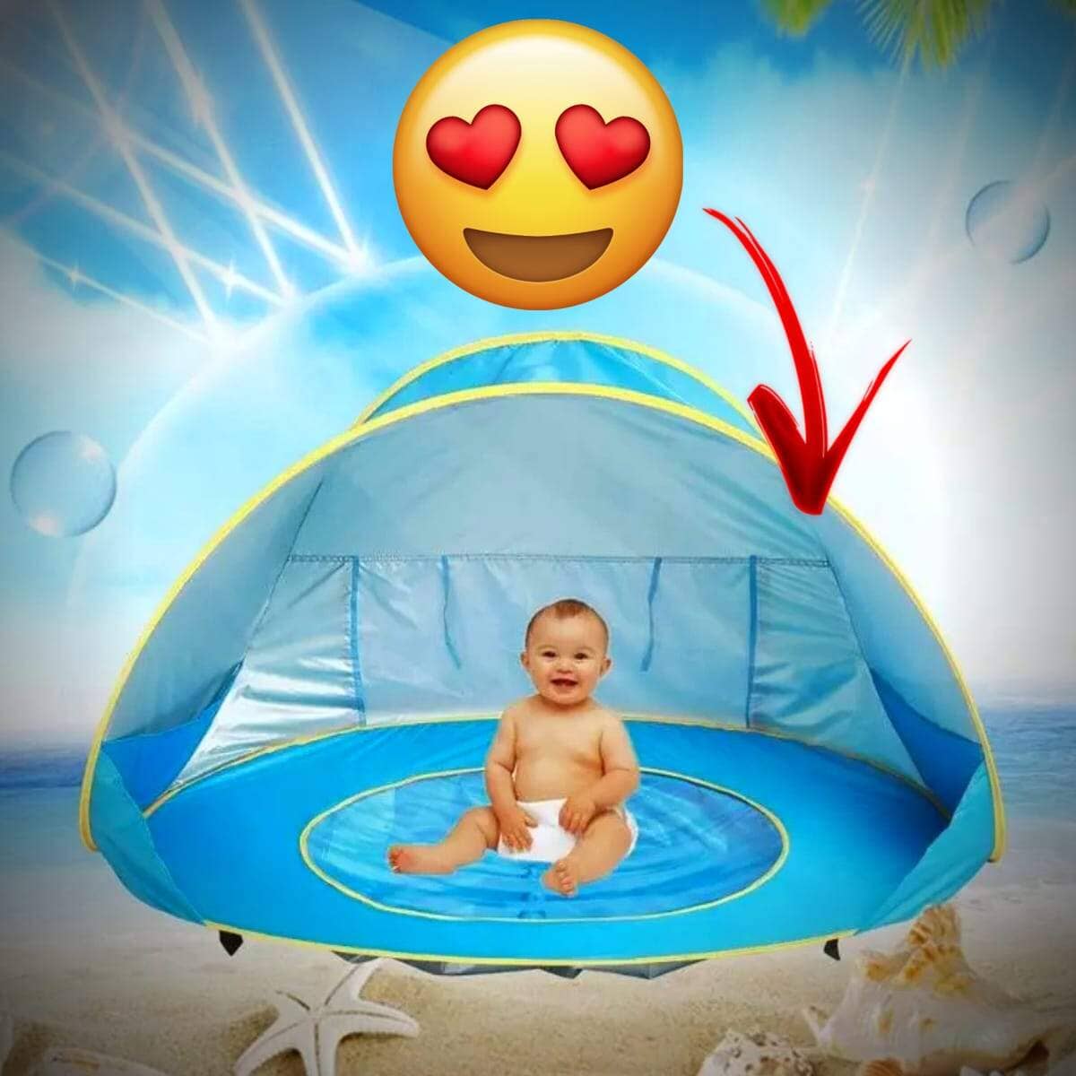 SunnyShield Baby Tent – Ultimate UV Protection!