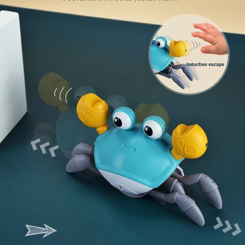 Fleeing Crab™ - Interactive Crawling Toy.