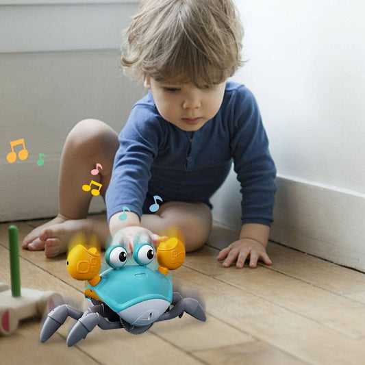 Fleeing Crab™ - Interactive Crawling Toy.