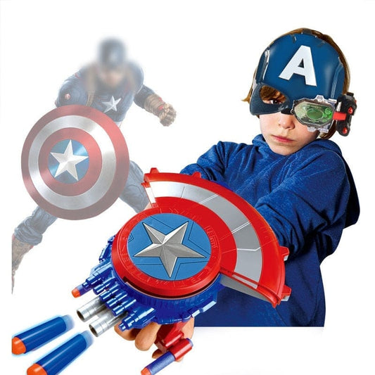 Captain America Shield & Mask Toy Set