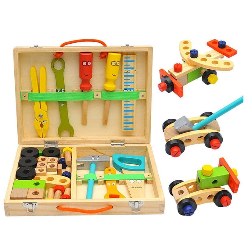 Children's Wooden Tool Kit