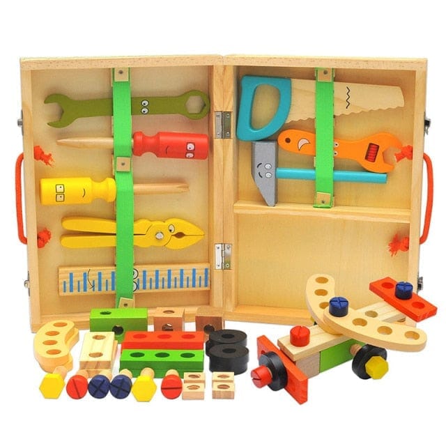 Children's Wooden Tool Kit