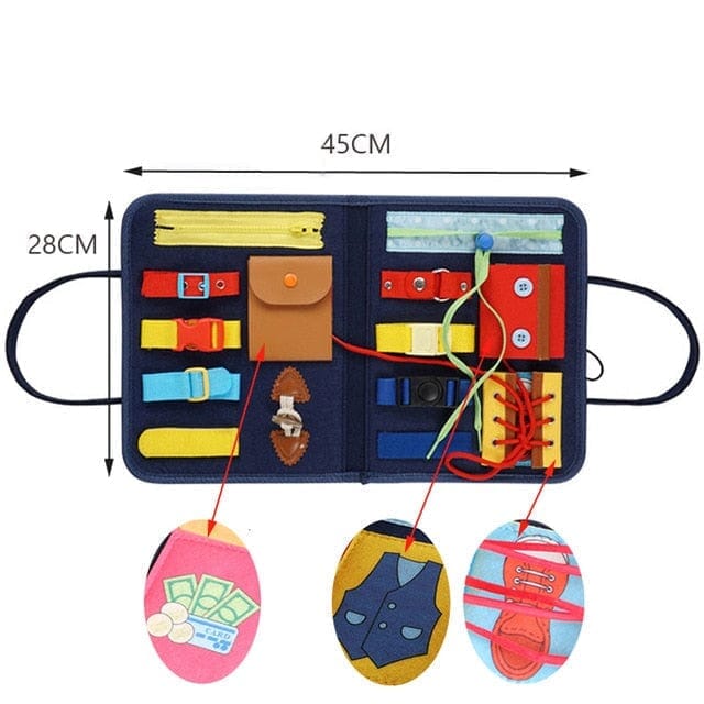 Kids' Daily Skills Activity Suitcase