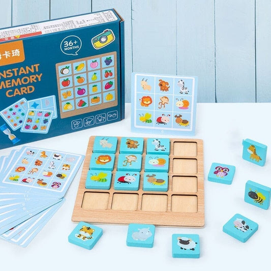 Montessori Double Memory Board Game